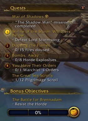 World of Warcraft. Quests .